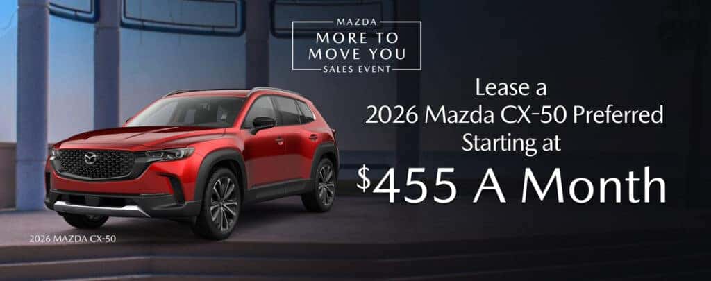 Lease A New 2026 Mazda CX-50