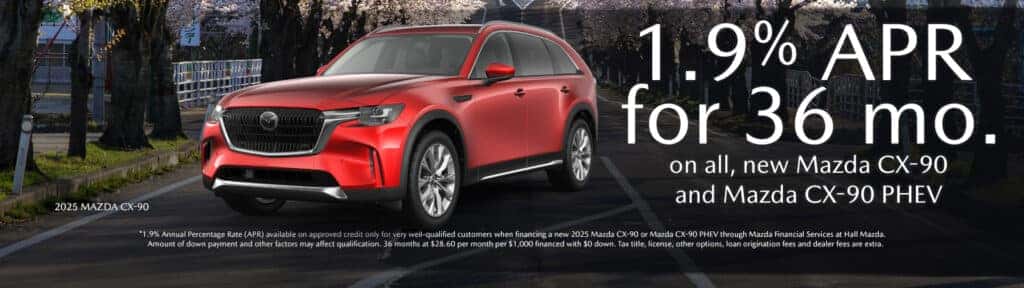 1.9% APR for 36 Months