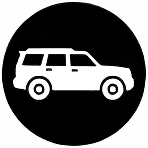SUV body style icon