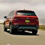 Red VW SUV