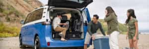 2025 ID buzz - family packing trunk