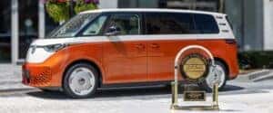 Volkswagen ID. Buzz with JD Power Award