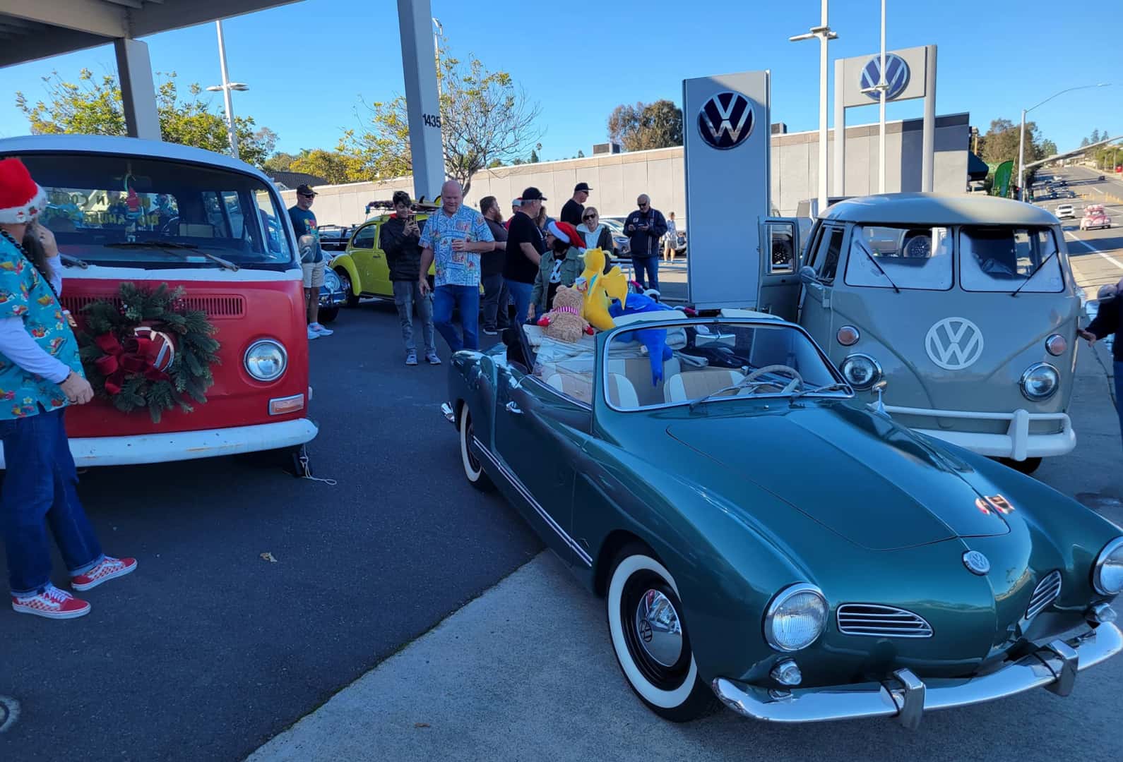San Diego Vintage VW Christmas Cruise
