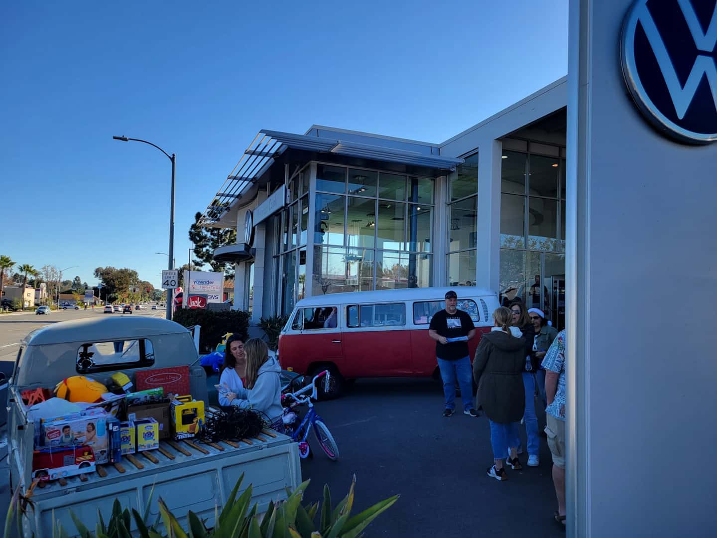 San Diego Vintage VW Christmas Cruise