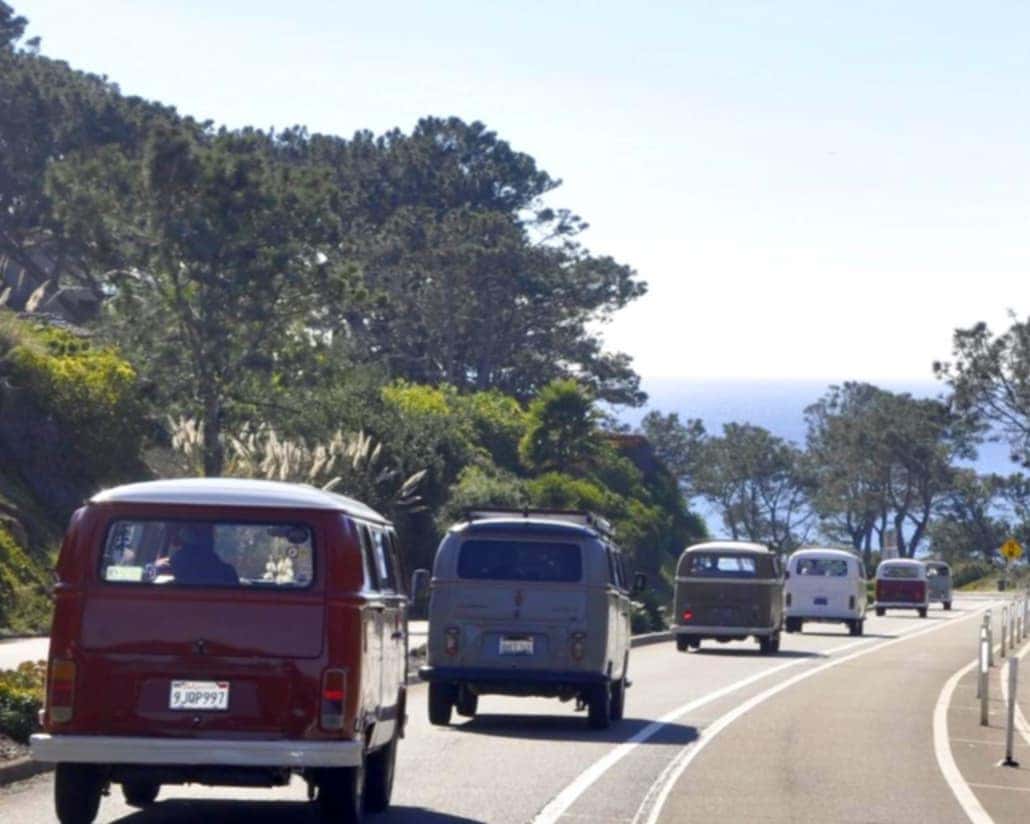 San Diego Vintage VW Christmas Cruise