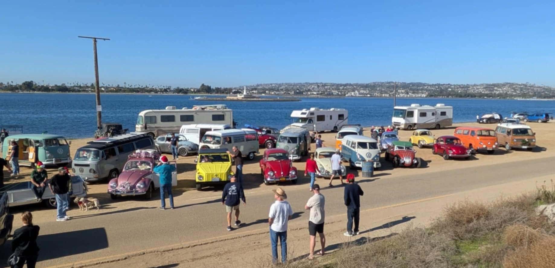 San Diego Vintage VW Christmas Cruise