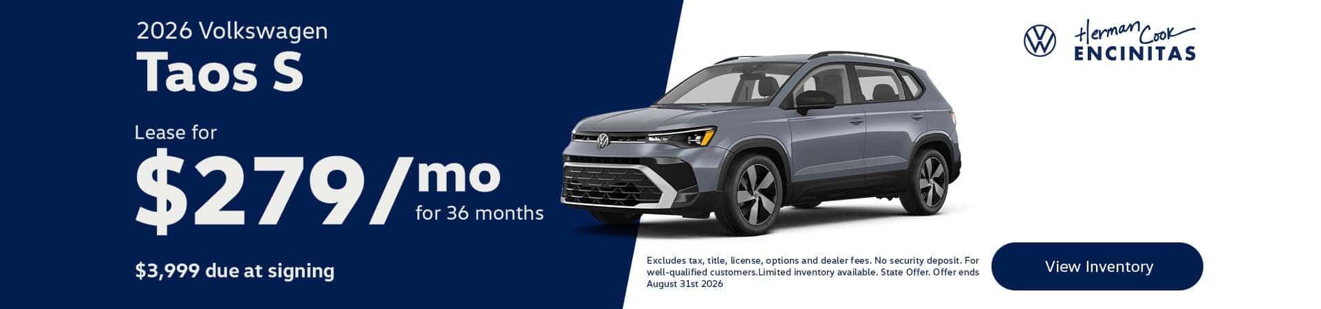 2026 volkswagen taos
