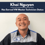 Khoi Nguyen Achieves VW Master Technician Certification