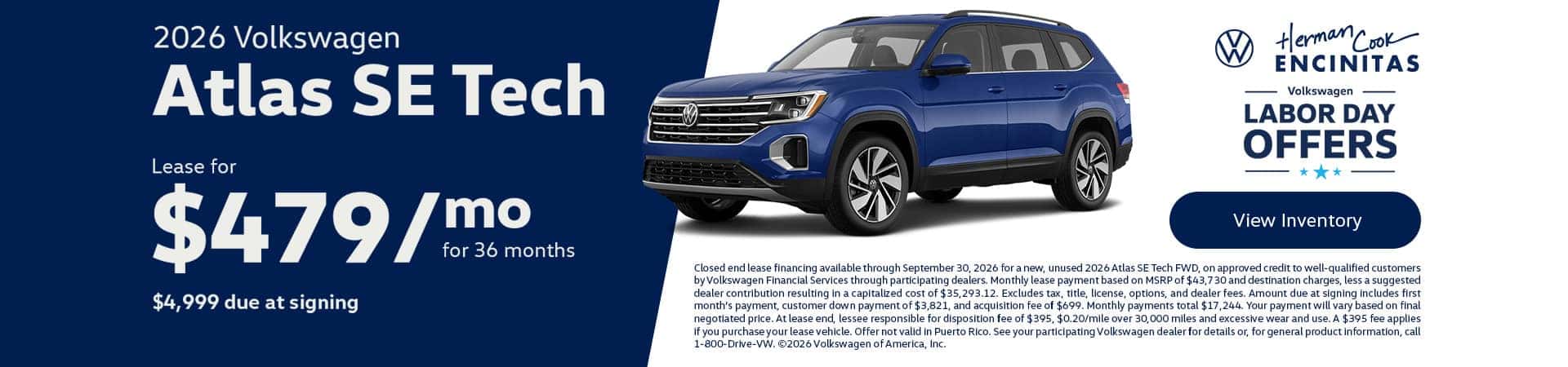 SEP2026_Slider_New_Volkswagen_Atlas_2026_Offer_Lease_1920x450_11-02-2026
