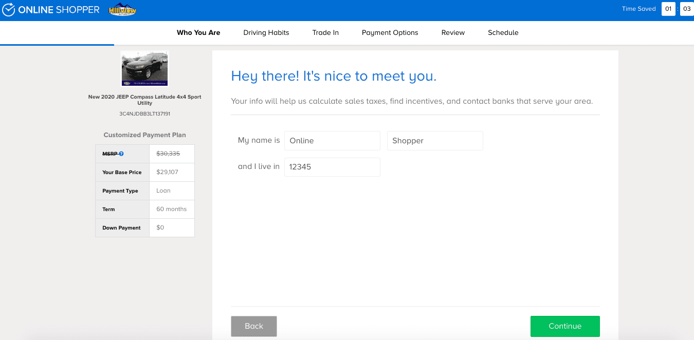 Buy Online with Hillview Motors Hillview Motors