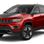 Red 2020 Jeep Compass Trailhawk