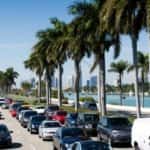 Miami City Morning Traffic