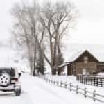 Winter-farm Steamboat Springs Colorado