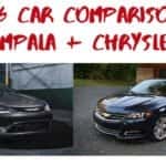 Comparison Chrysler and Chevy