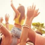 Outdoor Music Festival Crowd