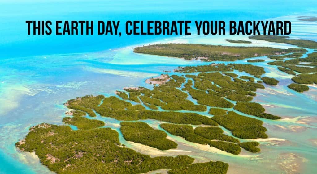 Aerial photo of the Florida Keys