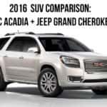 SUV comparison Jeep and GMC Featured