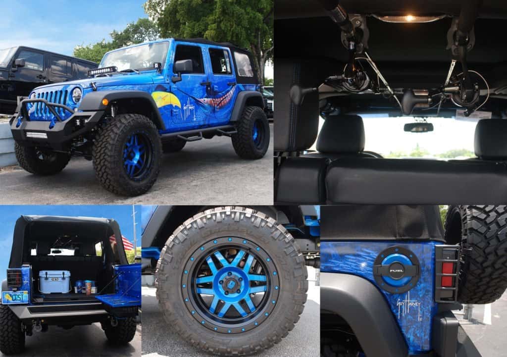 Custom Jeep Wrangler JK Guy Harvey Edition