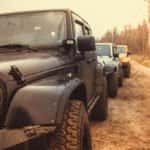 Jeep Jamboree in a new Jeep Wrangler Unlimited