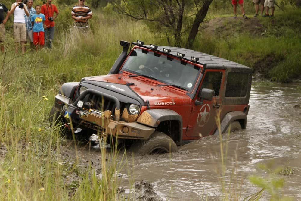 Jeep Wrangler Mudding