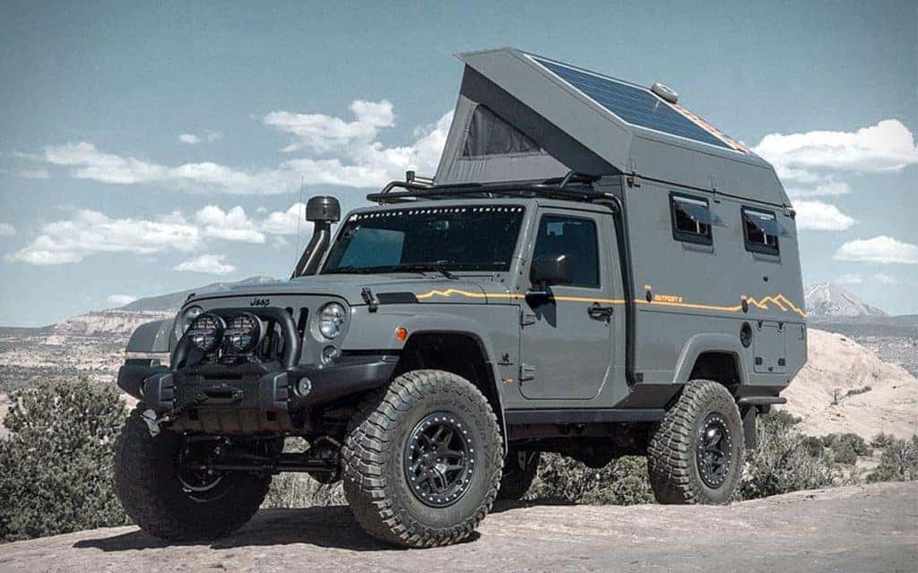 Desert Yeti custom-built 1997 Jeep Wrangler JK and trailer overlander  camper - video Dailymotion