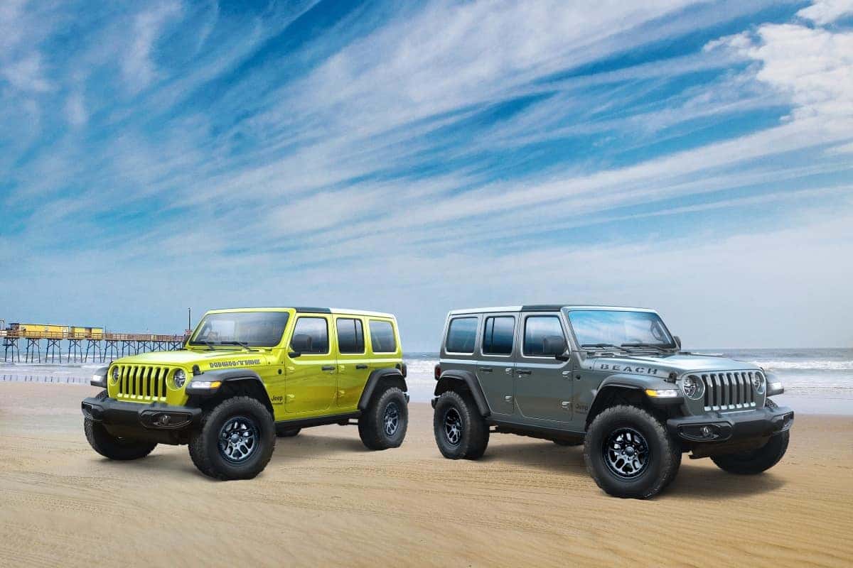 Jeep Introduces New Wrangler Special Editions With the Beach in Mind