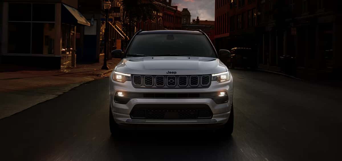 Silver Jeep Compass 2024