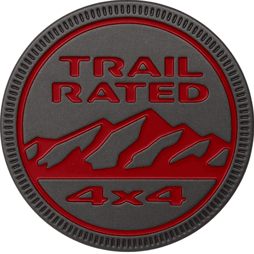 Jeep Trail Rated 4x4 Badge