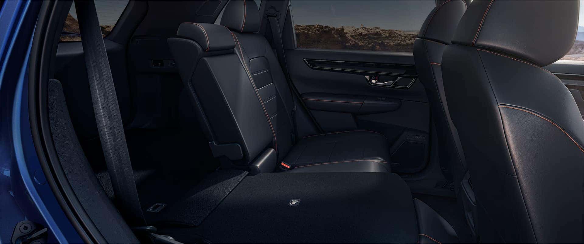 2025 Honda CR-V Hybrid interior showcasing its spaciousness and modern design.
