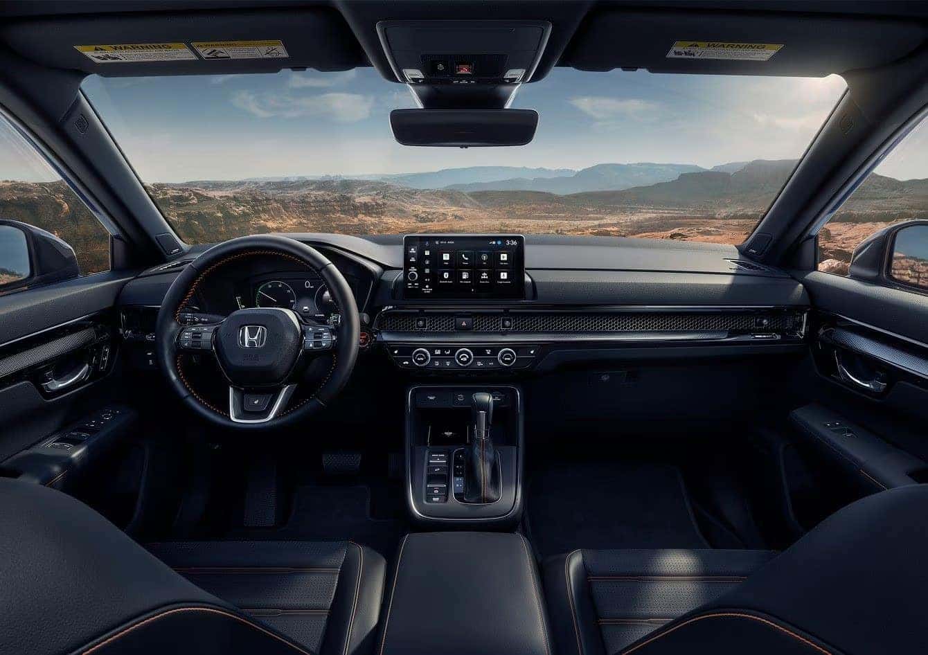 2026 Honda CR-V interior showcasing its spaciousness and modern design.