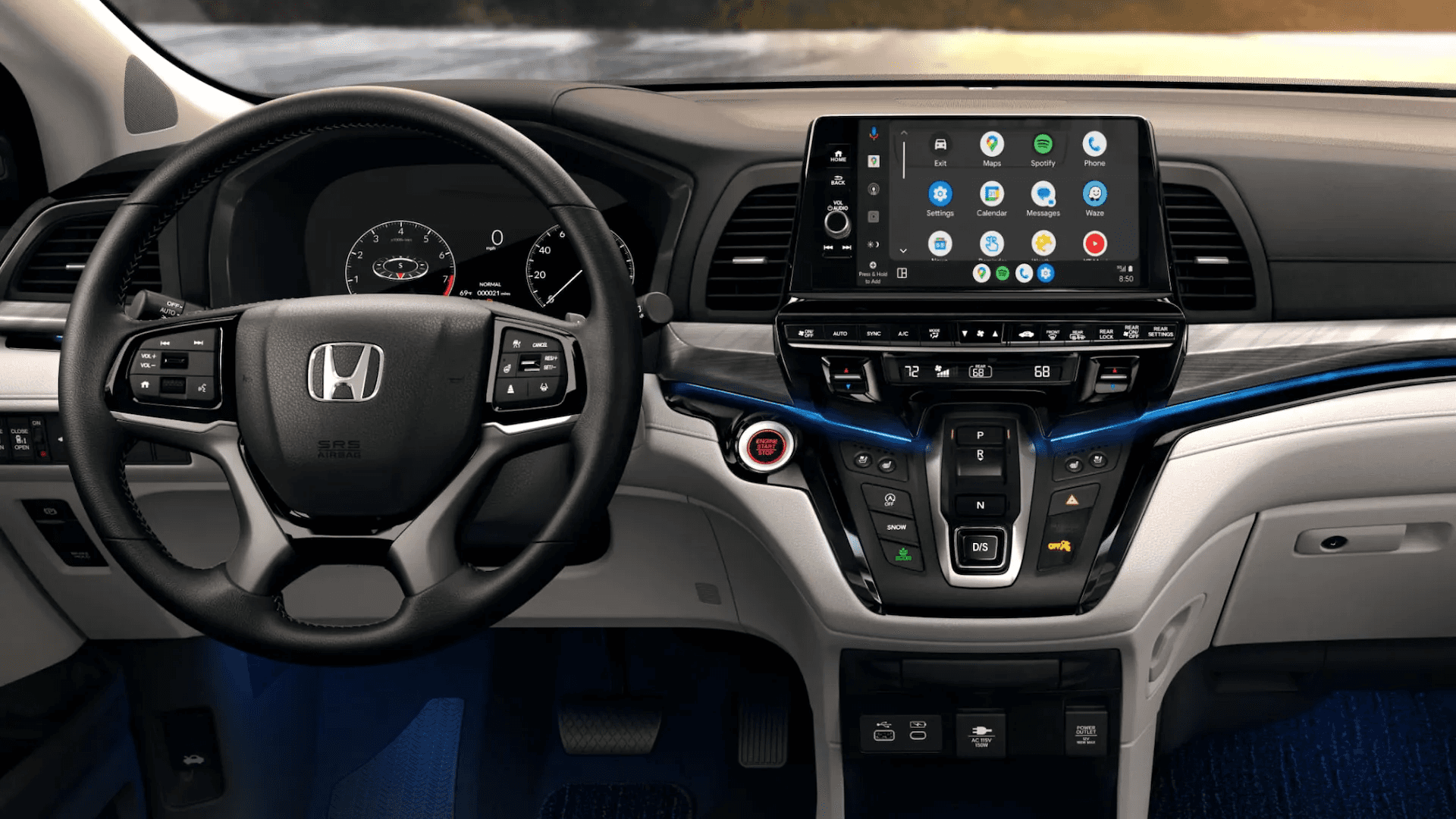 2026 Honda Odyssey interior showcasing its spaciousness and modern design.