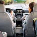 Family in Honda Odyssey
