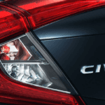2019 Honda Civic Taillight and Nameplate