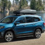 2020 Honda Pilot parked by the water