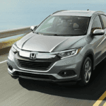 2020 Honda HR-V on a coastal road