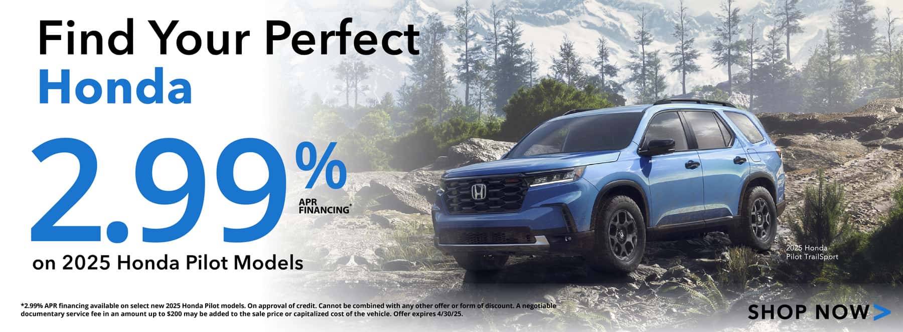2025 Honda Pilot APR Offer