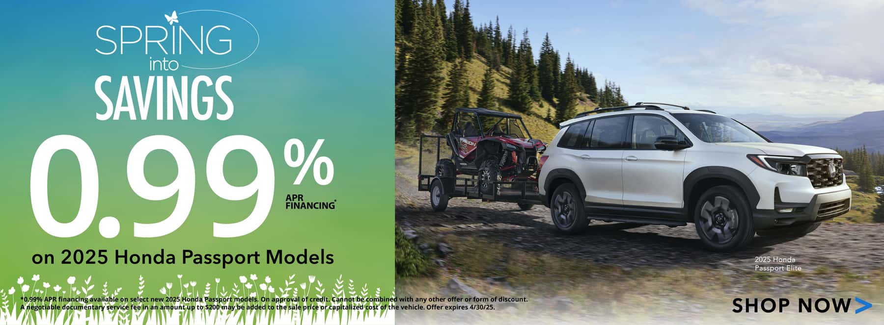 2025 Honda Passport APR Offer