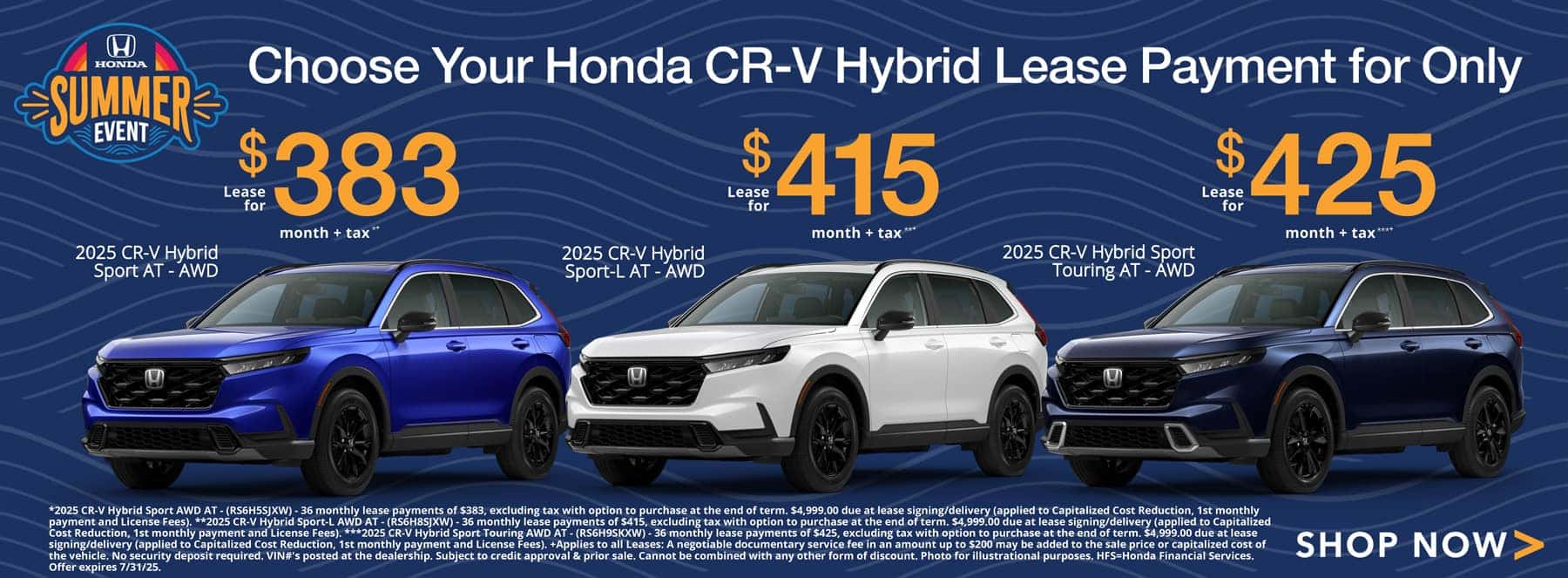 CR-V Hybrid Leases