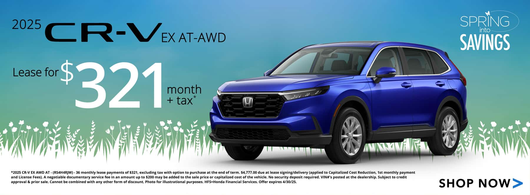 2025 CR-V EX Lease
