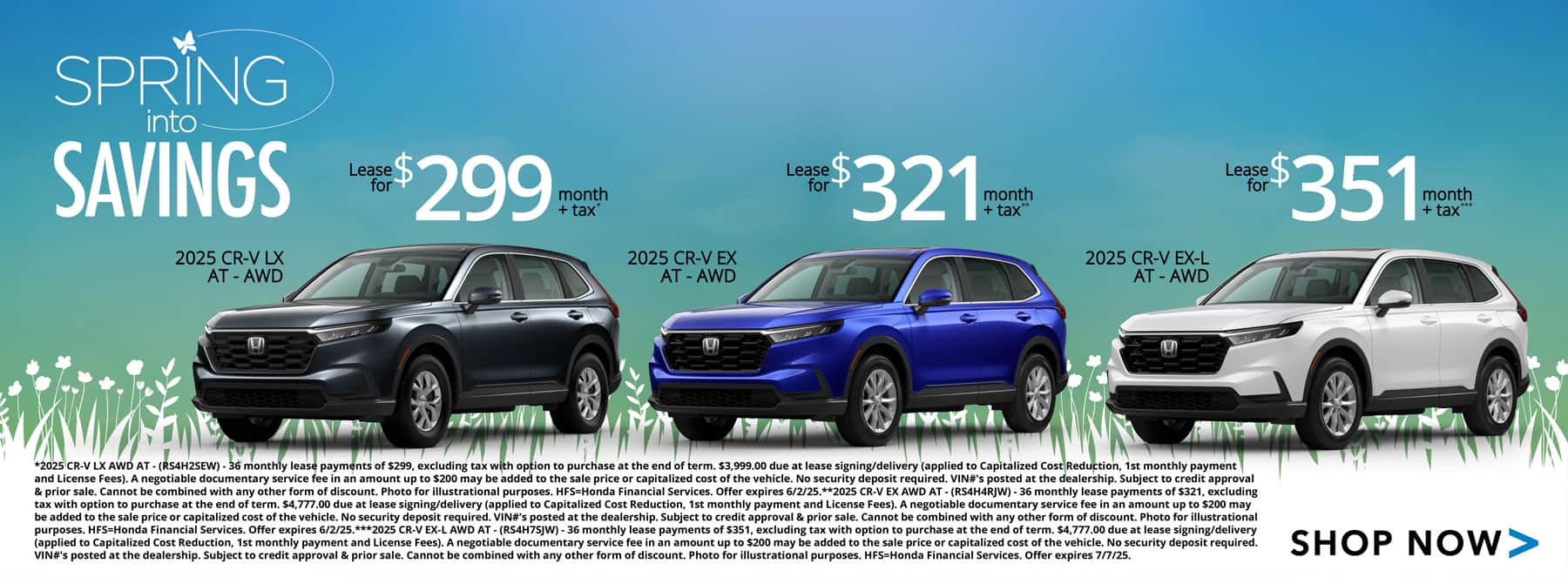 CR-V Lease Specials