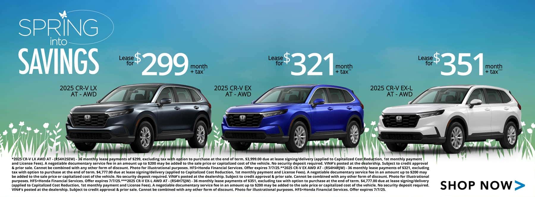 CRV Lease Offers