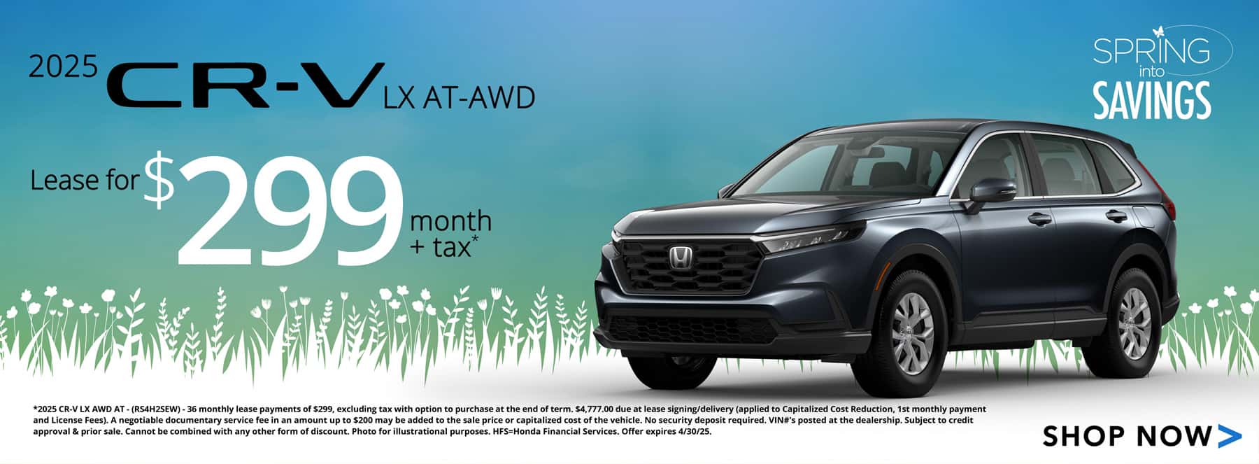 2025 CR-V LX Lease