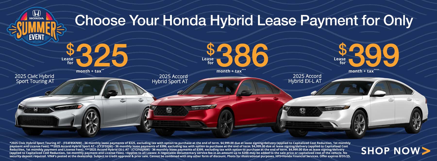 Honda Hybrid Lease Offers