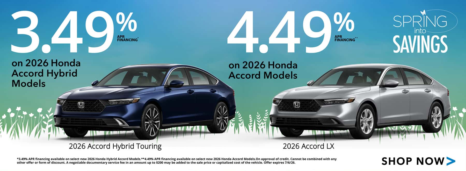 2026 Accord Hybrid and Accord APR Offers