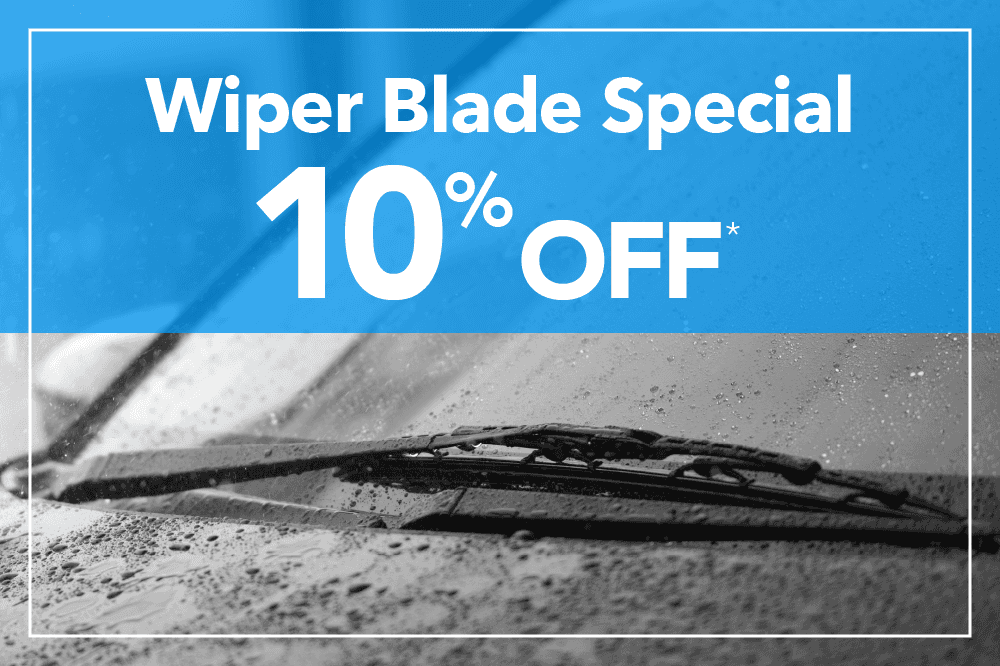 10% off Wiper Blades
