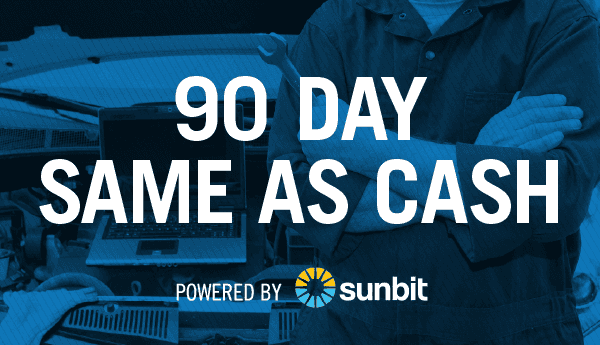Sunbit Service and Parts Financing