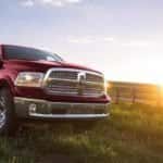 Red Dodge RAM