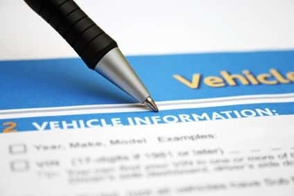 Vehicle form