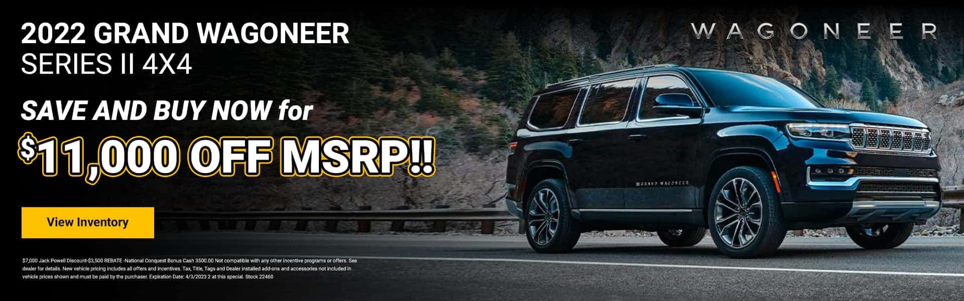 2022 JEEP GRAND WAGONEER SERIES II 4X4