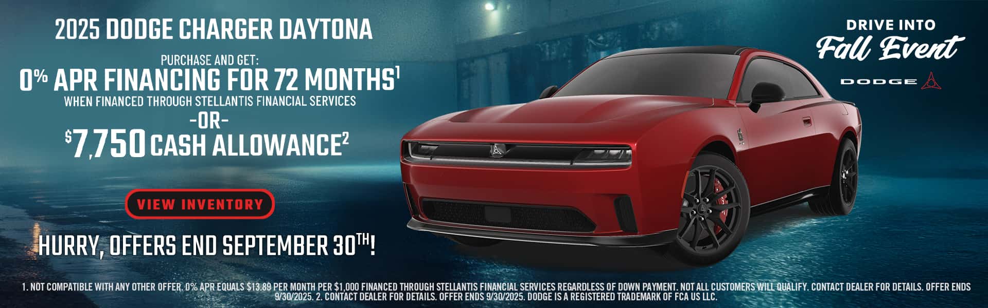 SEPT 2025 - Dodge Charger Daytona